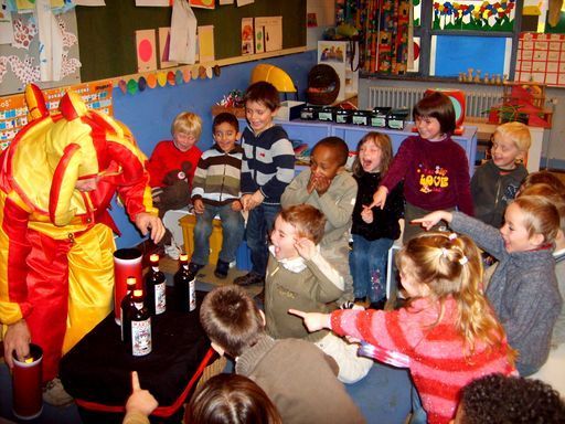 magicien à l' école